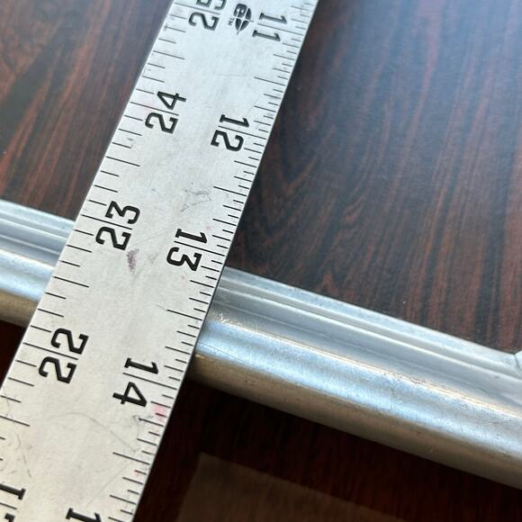 Vintage 60s Gotham Pewter and Formica Octagon Cocktail Tray MCM Mad Men Bar Tray - Picture 14 of 14